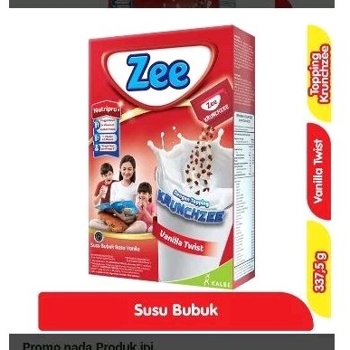 

ZEE SUSU BUBUK KRUNCHZEE VANILLA TWIST 337.5 GRAM