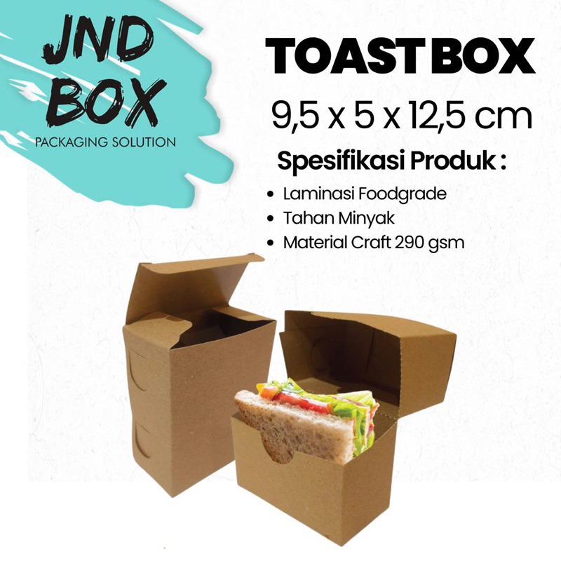 

Toast Box Uk. 9,5 x 5 x 12 cm