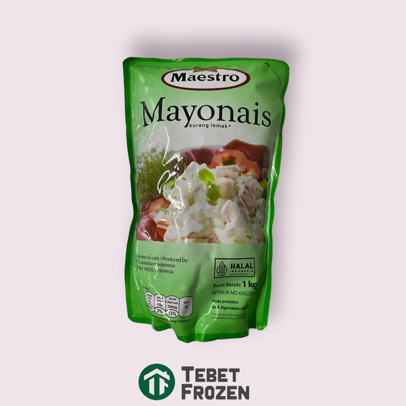 

MAESTRO MAYONAISE ORIGINAL 1KG - TEBET FROZEN