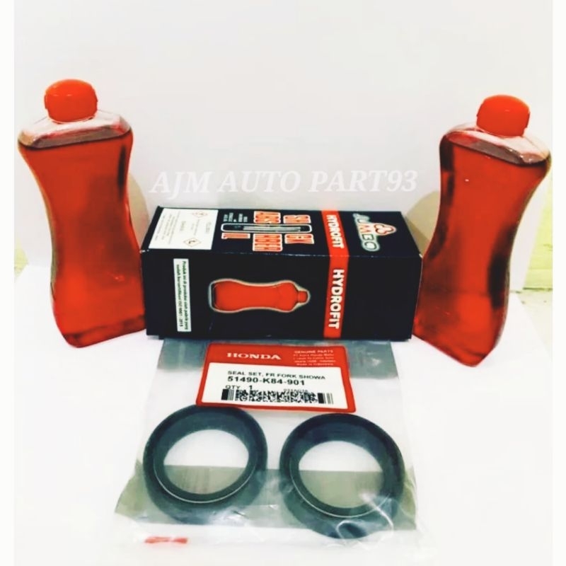 paket oli shock + plus+ seal shock depan honda crf 150 crf cbr cbr 250 ahm KODE 51490-K84-901