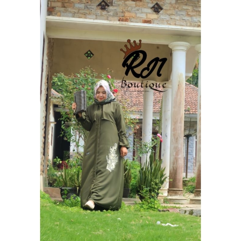 RJI Butik Gamis Busana Muslim terbaru,abaya terkini, modern unik, simple, modis, &elegant gamis mode