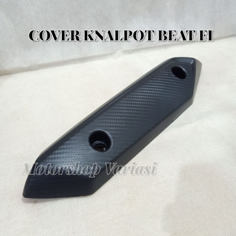 Cover Tameng Knalpot Beat FI / Tutup Tameng Knalpot Beat FI / Cover Pelindung Knalpot Beat FI 2013 -