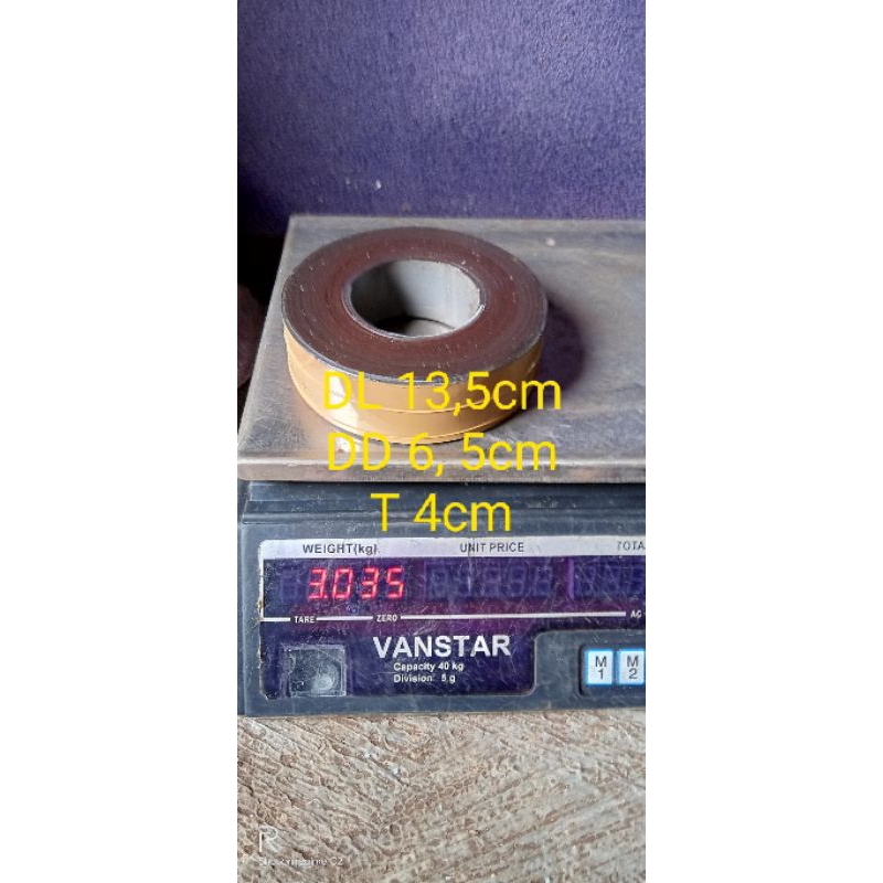 Kern trafo toroid donat 3kg untuk 5a