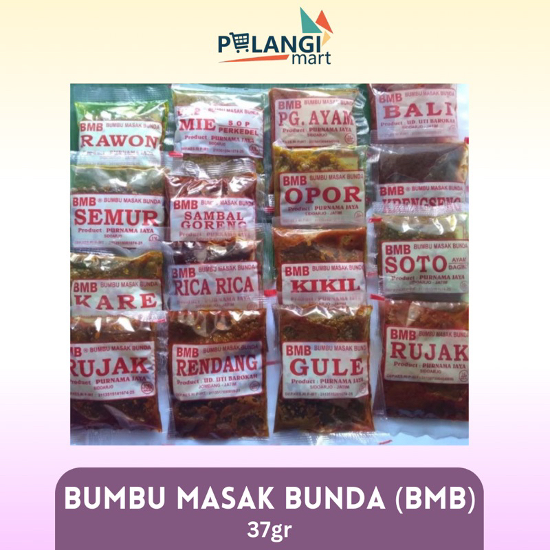 

BUMBU MASAK BUNDA ( BMB ) 37 GR