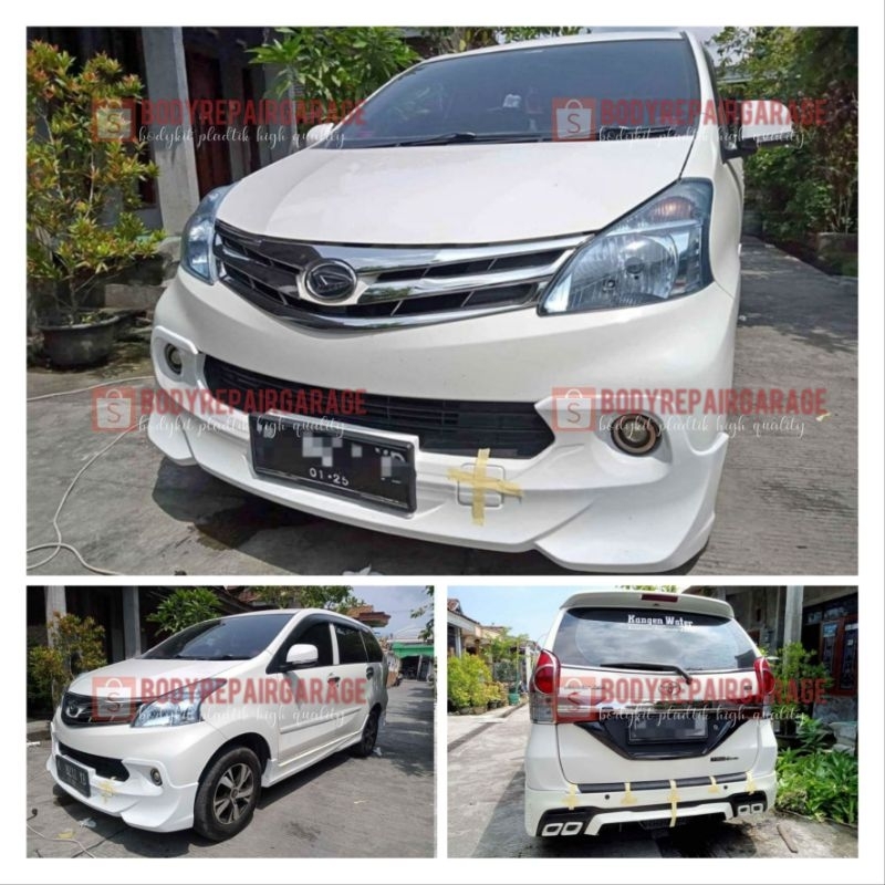 bodykit avanza xenia luxury fx 2012-2014 | plastik abs | free ongkir