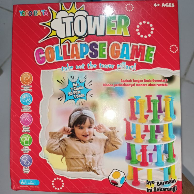 Mainan Tower Collapse Game Yg8