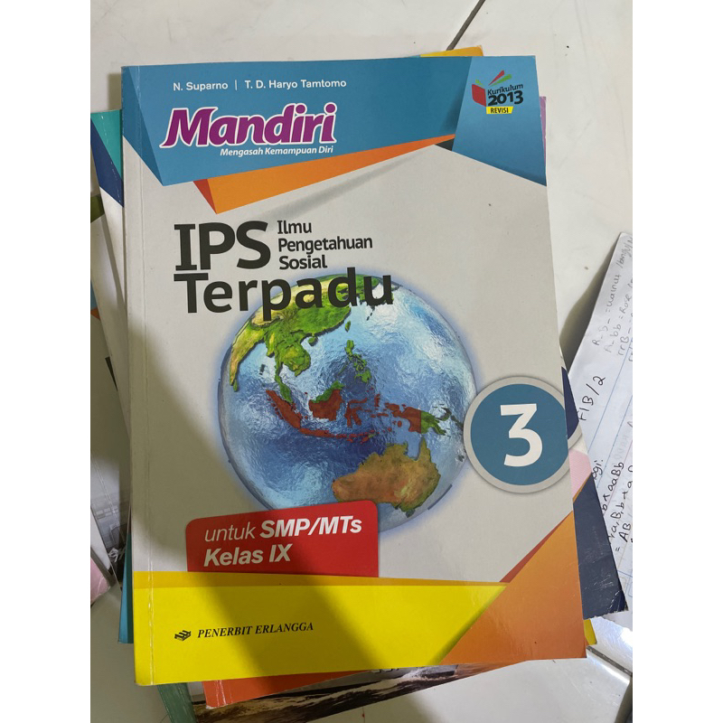 

BUKU MANDIRI KELAS SMP IX tahun 2013