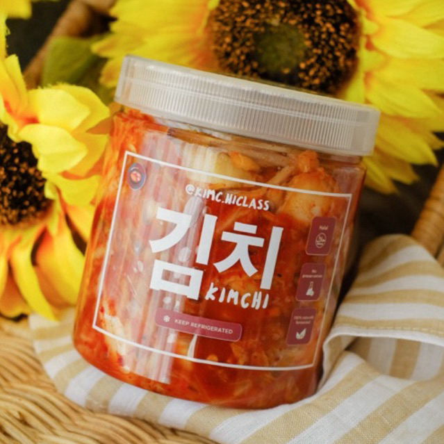 

KIMCHICLASS Kimchi VEGAN 1kg - Kemasan Jar x2