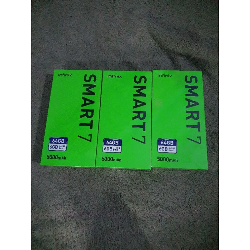 INFINIX SMART 7 RAM 3+3/64 BARU, MURAH TERMURAH