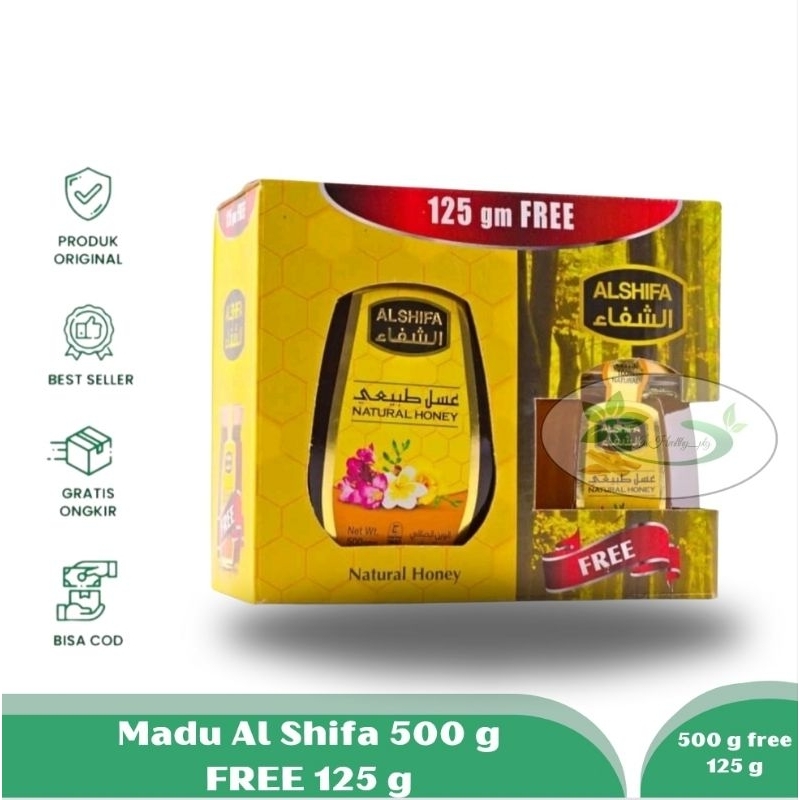

MADU AL SHIFA 500 GRAM FREE 125 GRAM