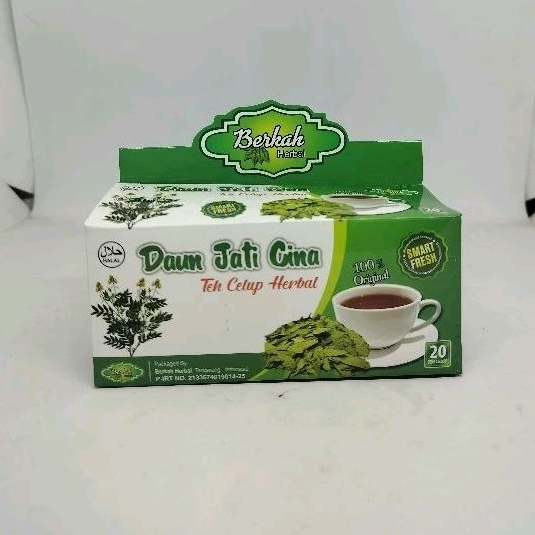 

teh celup herbal daun jati cina