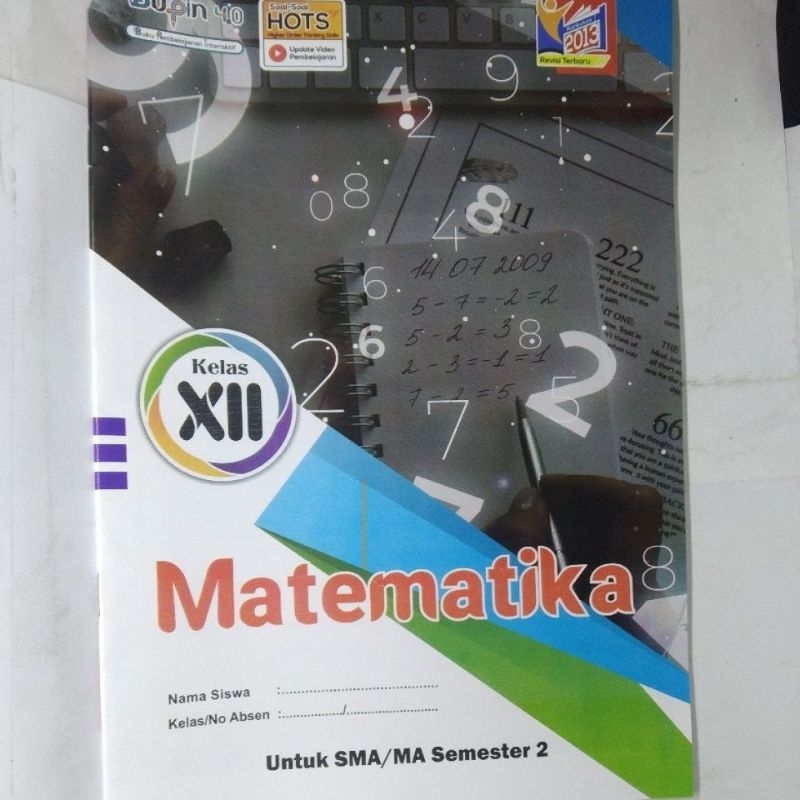 LKS SMA MATEMATIKA KELAS 12 SEMESTER  2 K13