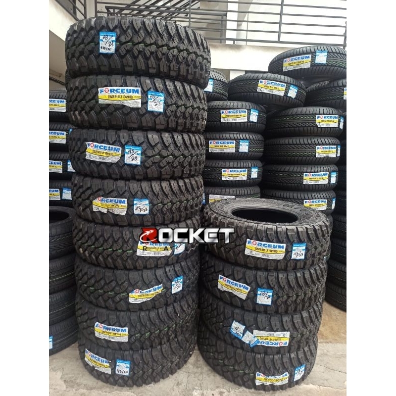 ban mobil cangkul murah 235 75 r15 forceum M/T ban offroad ring 15 235/75 R15