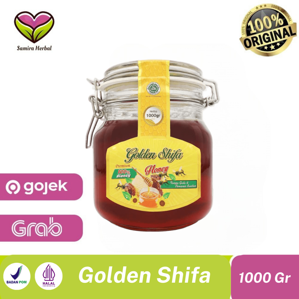 

Madu Golden Shifa - Madu Alami Honey Original 100% - 1000 Gr