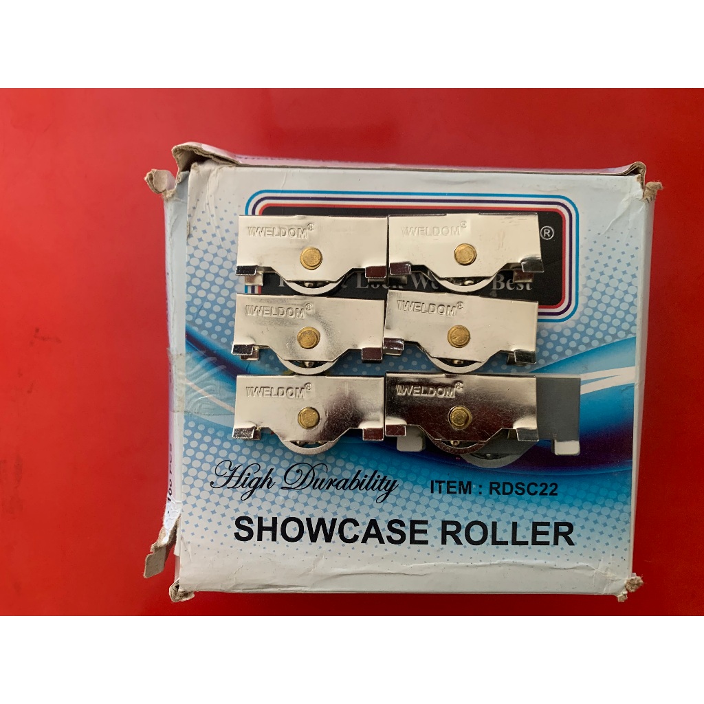 Roda Rel Etalase Matex Besar Weldom- Roda Matex Weldom