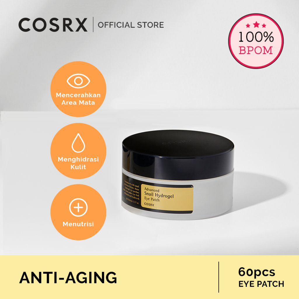 COSRX Advanced Snail Hydrogel Eye Patch, Variant - 60 patches