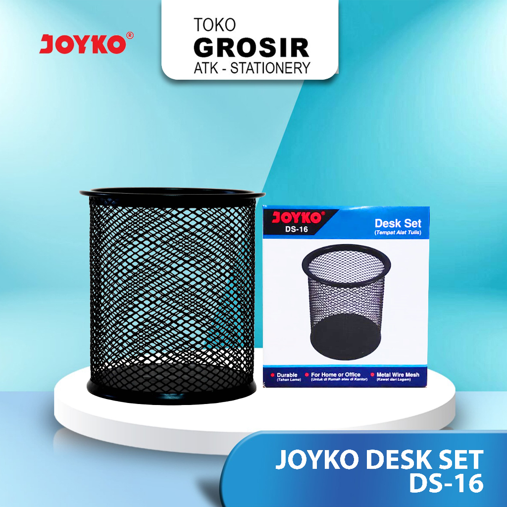 

JOYKO - Desk Set Pulpen DS 16 - Tempat Pena Pensil - Pcs