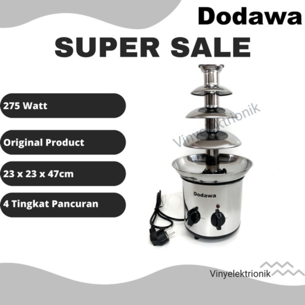

Pancuran Cokelat dodawa dd 8002 chocolate fountain Diskon