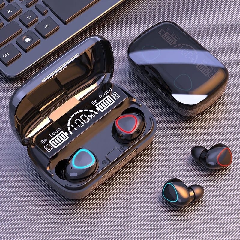 M10 TWS Bluetooth Earphone Wireless With Powerbank