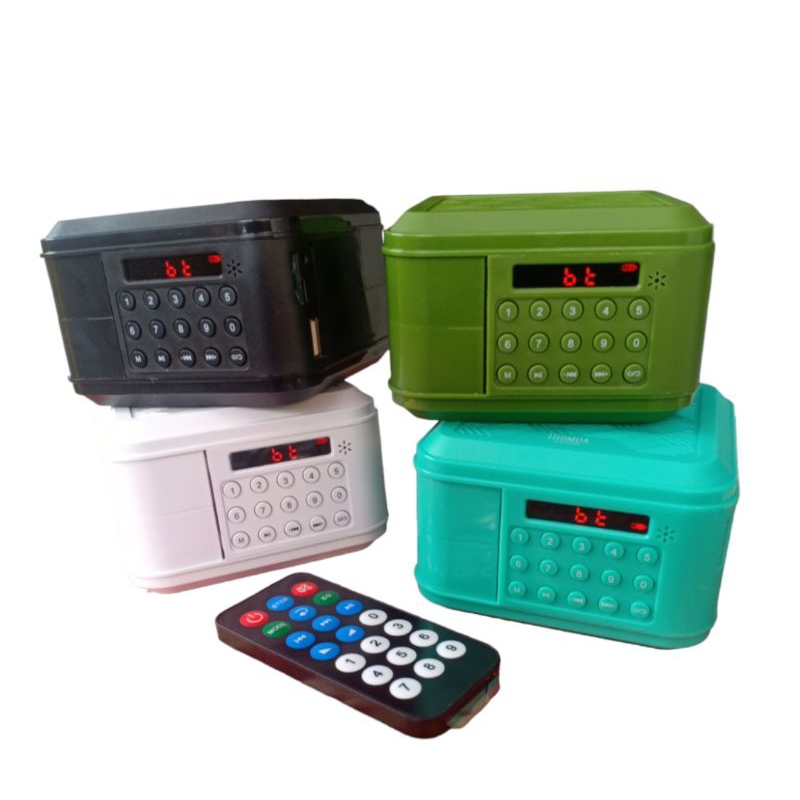 hitam speaker rhimoa v 600 k remote kontrol bluetooth tp 600 bt v600k moncer go portable tombol repe