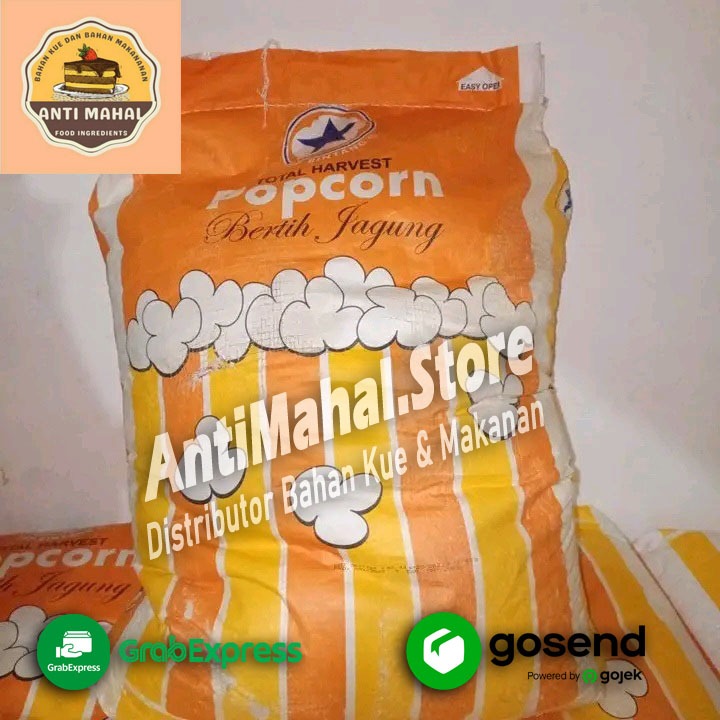 

Jagung popcorn/Jagung Merah/jagung mentah Biji 22,5KG/1SAK