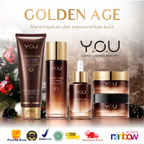 YOU Golden Age Skincare Perawatan Anti Penuaan | Facial Wash | Energizing Eye Cream | Intensive Seru
