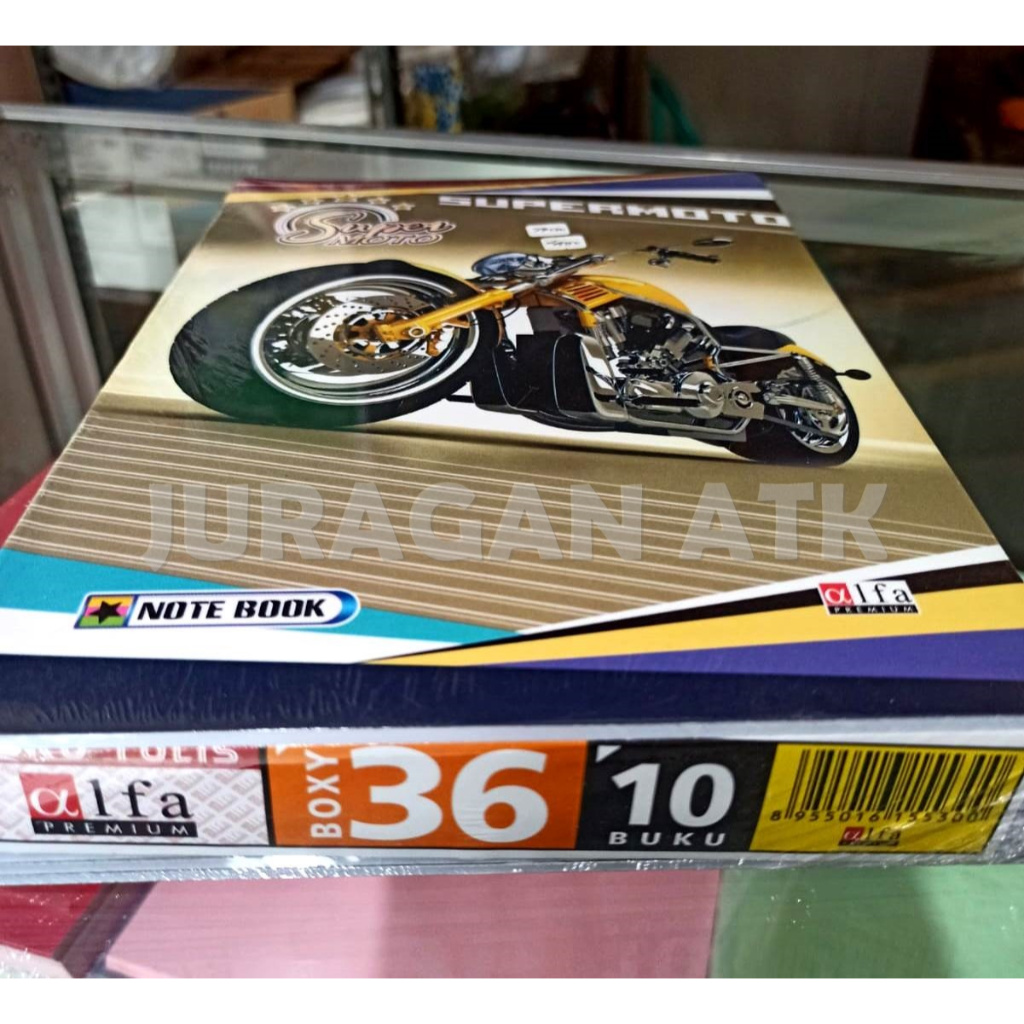 

BUKU TULIS BOXY ALFA 36 LBR