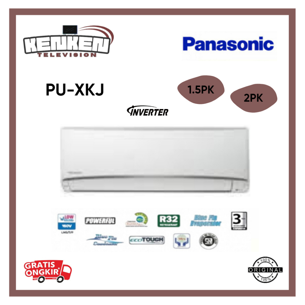 AC 1.2PK-2PK PANASONIC INVERTER PU-XKJ SERIES