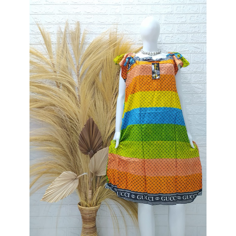 Daster Payung Sikak Serut Rayon Adem Ld 110 Pj 110