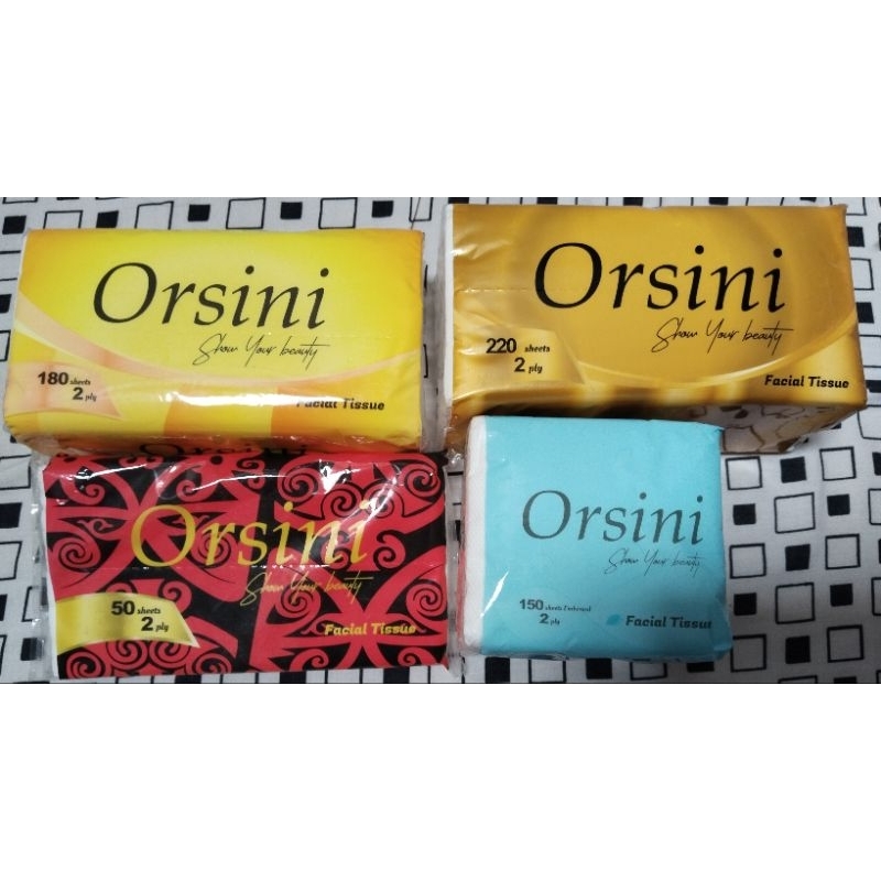 Orsini Facial Tissue | Tisu Kering Ecer
