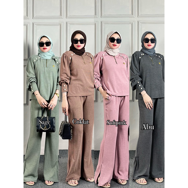 Akira set knit Ans busana