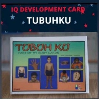Kartu Tubuhku/IQ Development/Kartu Terapi Wicara Perilaku Autis