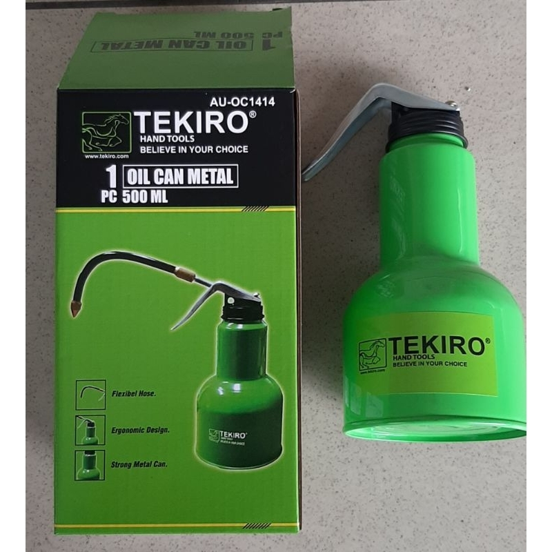 Oil Can Metal 500ml Tekiro
