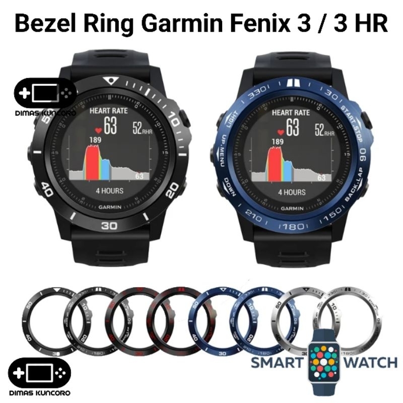 Bezel Ring Garmin Fenix 3 cover bumper casing case metal protector garmin fenix 3 hr