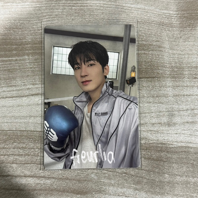 pc photocard seventeen wonwoo fml boxing