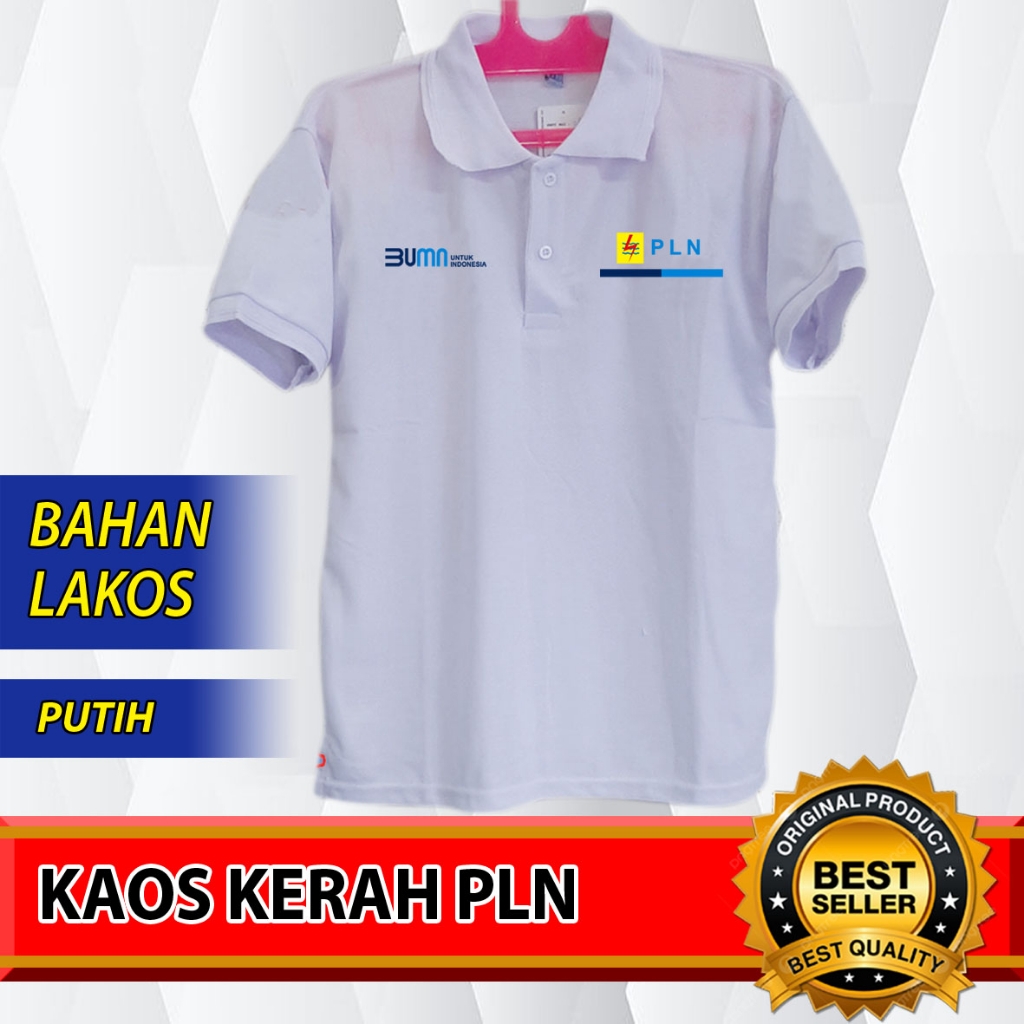 Kaos Kerah BUMN PLN Kaos Polo BUMN PLN
