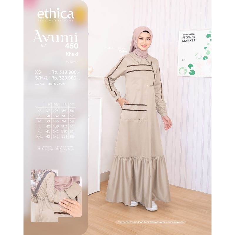 GAMIS AYUMI 450 ETHICA TERBARU 2024