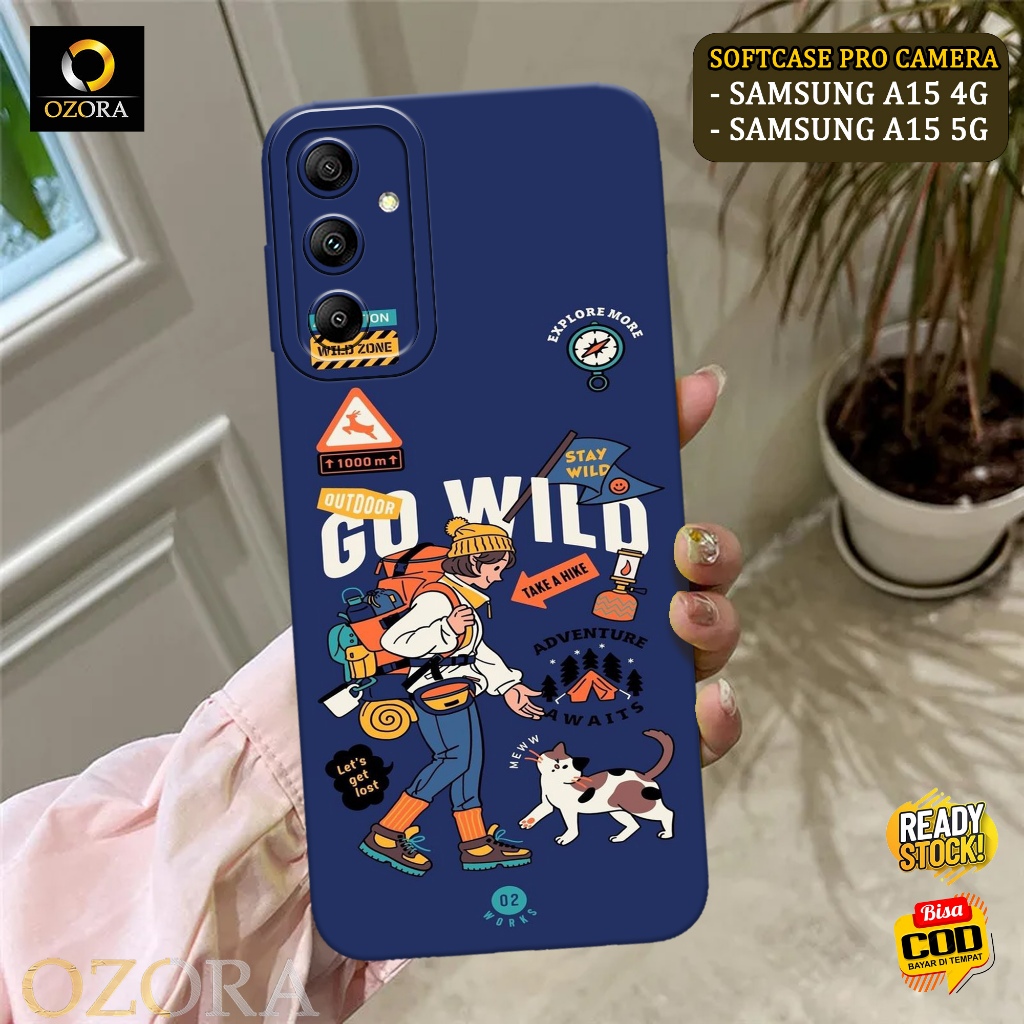 OZORA - Softacase Hp SAMSUNG A15 4G / A15 5G Terbaru - Fashion Case AESTHETIC - Case Hp SAMSUNG A15 