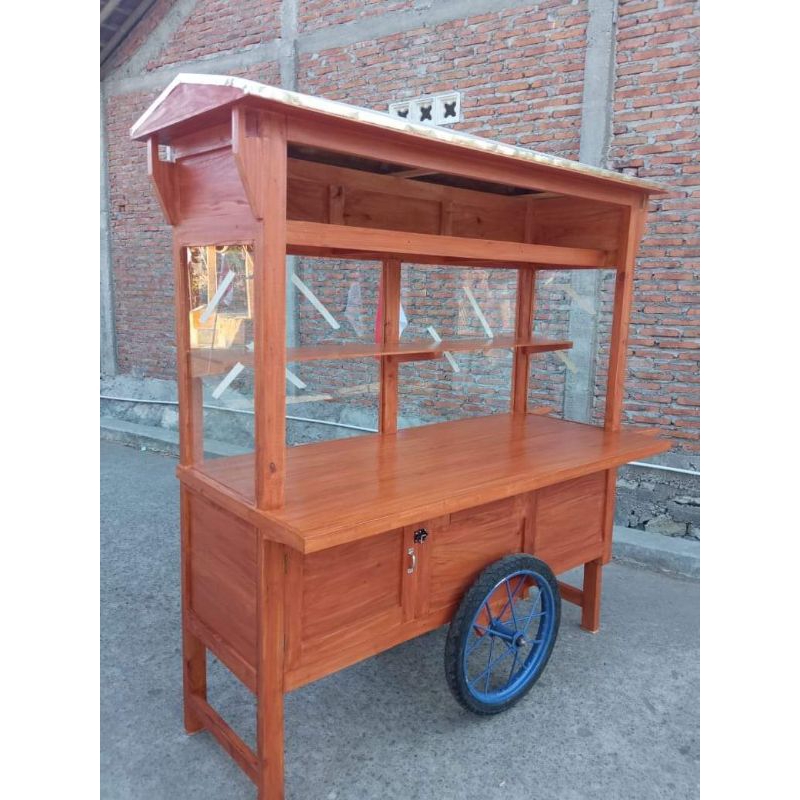 Gerobak gorengan, gerobak es buah free ongkir COD