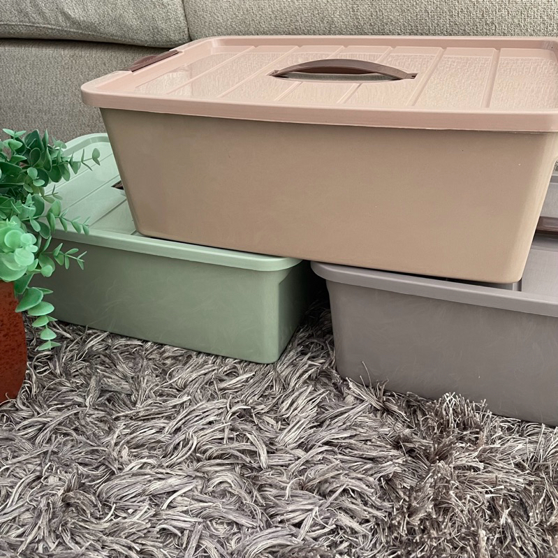 CONTAINER BALI 17L / Box penyimpanan barang / Box organizer / Kotak penyimpanan mainan / Box mainan 