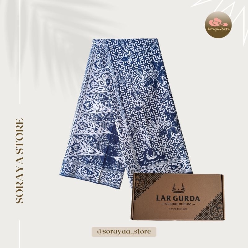 Sarung LAR GURDA Series Kelengan Biron | SARUNG BATIK TRADISIONAL KHAS SOLO | LAR GURDA PREMIUM/ORIG