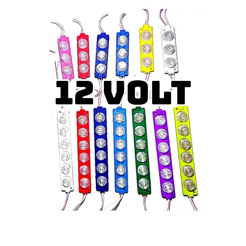 NEW DEALS Led Variasi Kolong Motor Mobil 12 Volt Lampu Variasi 12 Volt 3 Mata 6 Mata