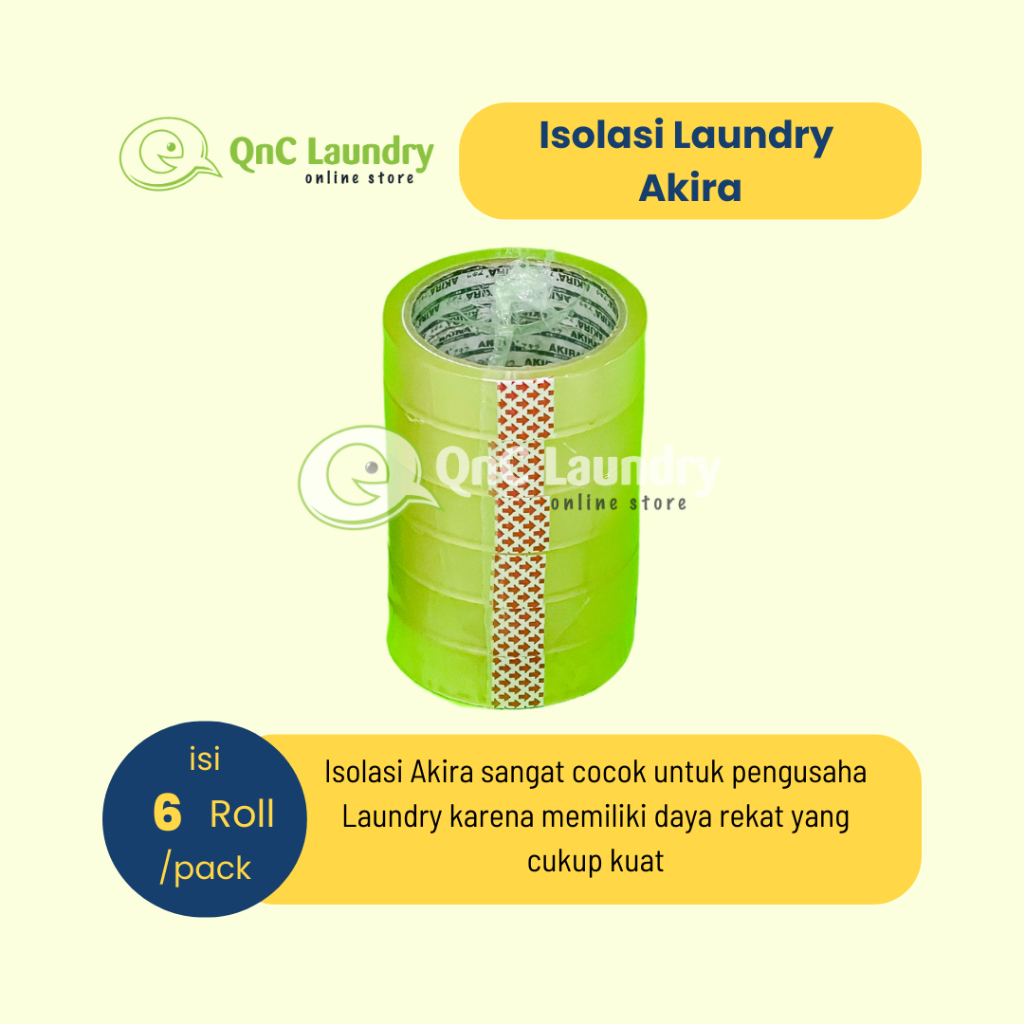 Isolasi Laundry Akira Bening 24x72MM