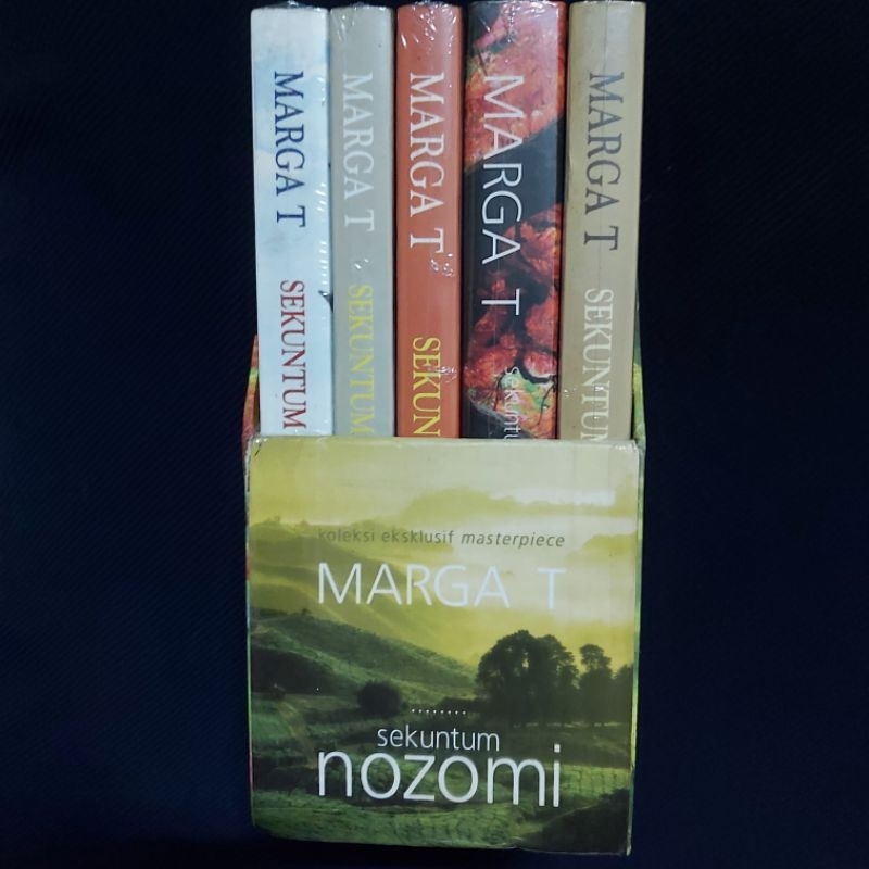 Buku Original ● Boxset Novel Sekuntum Nozomi 5 Jilid Lengkap ■ MARGA T