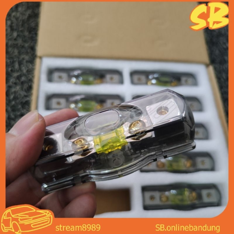Fuse Car Audio Sekring Audio Mobil 100 Ampere Mini ANL per buah