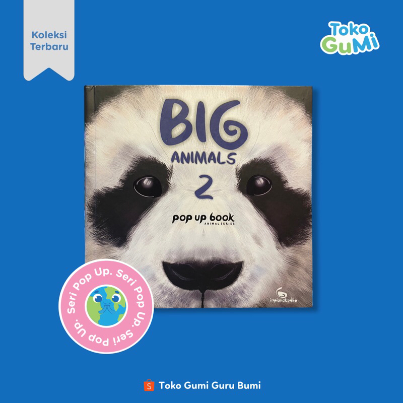 Buku Pop Up: Big Animals