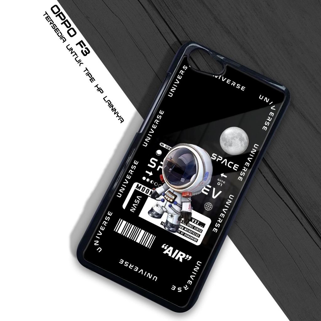 Case Oppo F3 - Casing Hp OPPO F3 - ( Astronot Nasa ) - Case 2D Glossy - Case Hp - Casing Hp - Softca