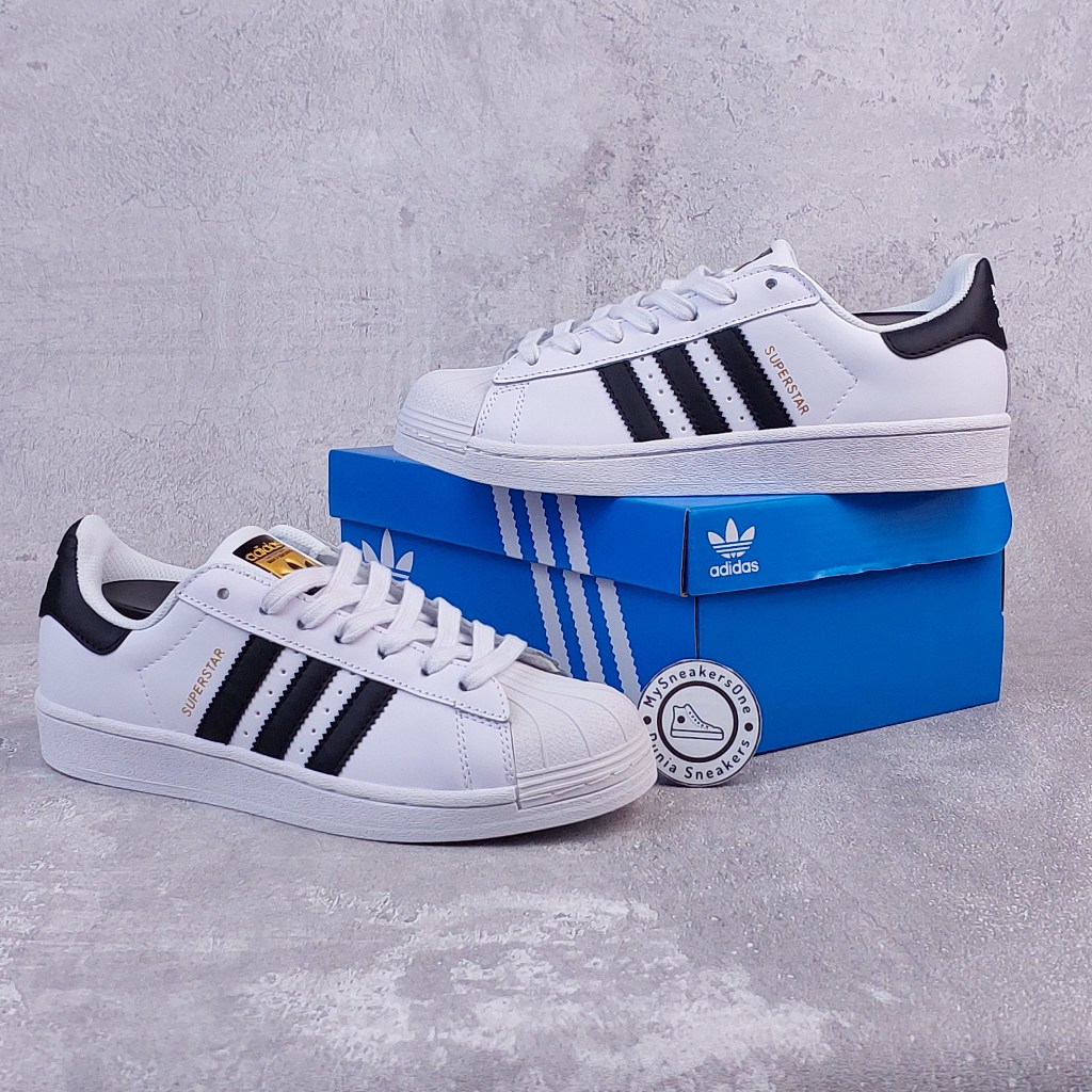 Adidas Superstar White Black