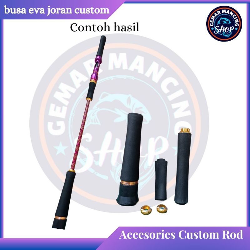 set bahan gagang joran