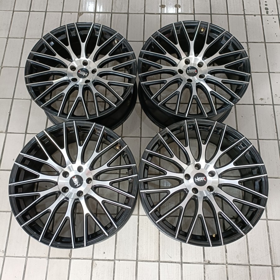 Velg Mobil Bekas Ring 20 Lubang 5 KAIWO HSR R20X8,5 5X114,3 ET40